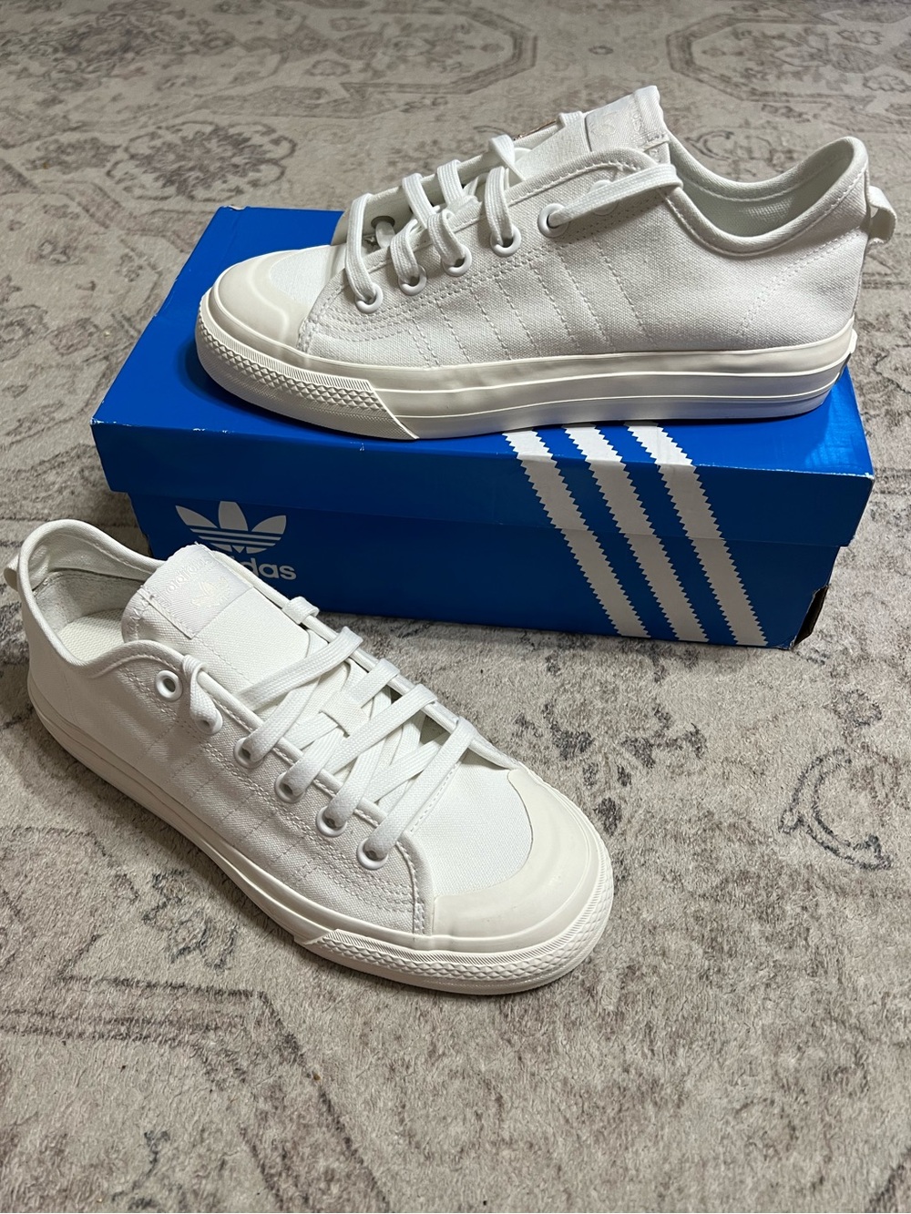 Adidas Originals Nizza RF Triple White